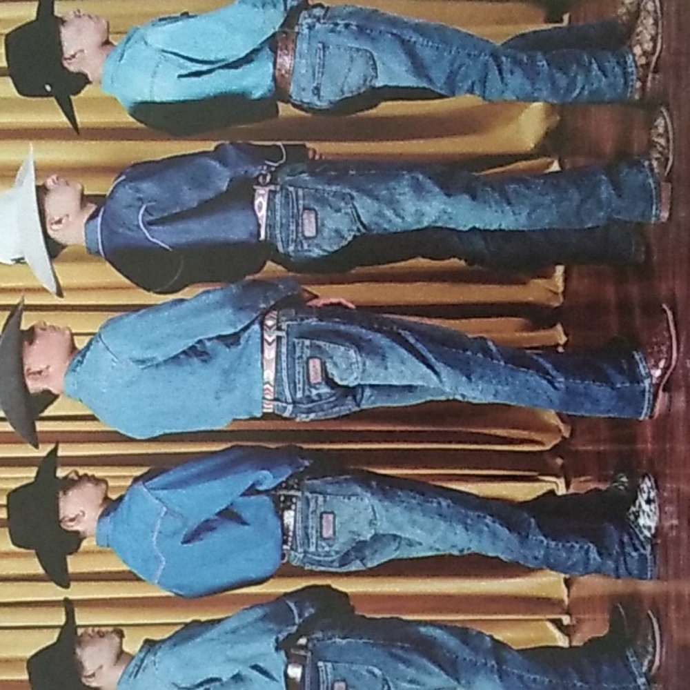 🤠  Wrangler Blue Jeans Denim,  Sz 40 X 34 perhaps NWOT - Picture 3 of 16
